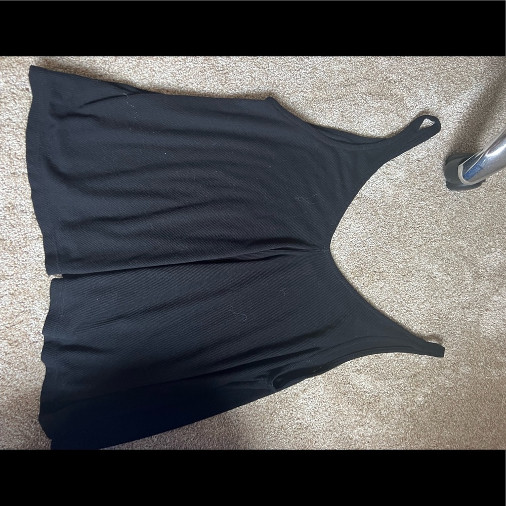 Free People Black Tank Top